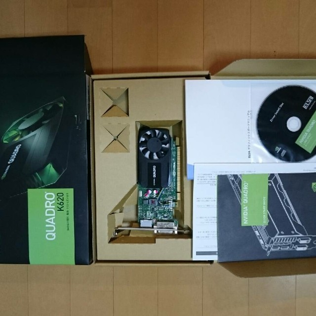 NVIDIA　QUADRO K620 グラフィックスボード スマホ/家電/カメラのPC/タブレット(PCパーツ)の商品写真