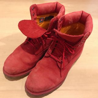 ティンバーランド(Timberland)の侍狼様専用 ティンバーランド ブーツ 赤 レッド(ブーツ)