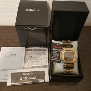 ジーショック(G-SHOCK)の【新品未使用】 GMW-B5000GD-9JF ゴールド フルメタル(腕時計(デジタル))