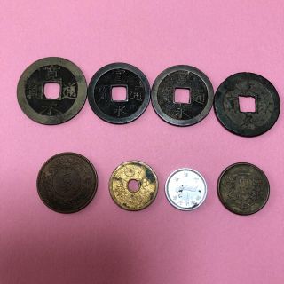 古銭  8枚(貨幣)