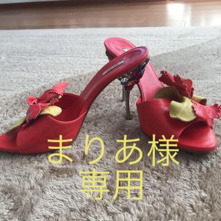 ミュウミュウ(miumiu)のまりあ様専用【miu miu】ミュール(ミュール)