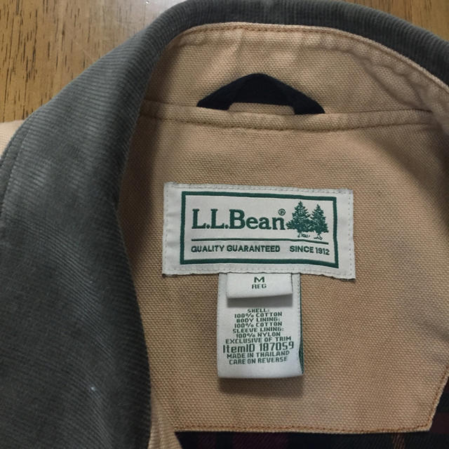 L L Bean Ll Bean オリジナル フィールド コート コットンの裏地付きの通販 By 瑠璃 S Shop エルエルビーンならラクマ