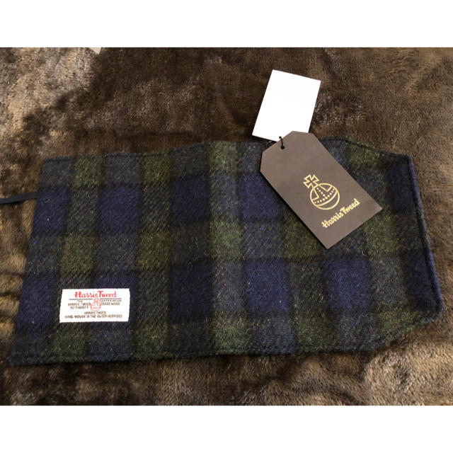 Harris Tweed(ハリスツイード)のHarris Tweed ブックカバー ハンドメイドの文具/ステーショナリー(ブックカバー)の商品写真