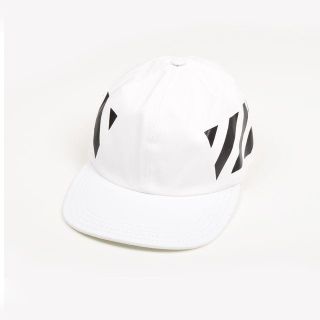 オフホワイト(OFF-WHITE)のOFF-WHITE オフホワイト ホワイトキャップ 帽子(キャップ)