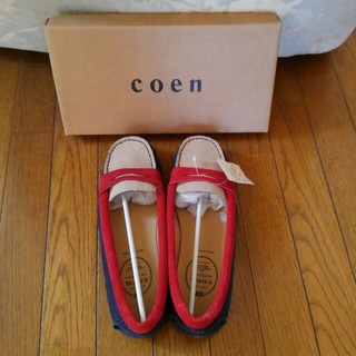 コーエン(coen)のcoen  新品、未使用、箱つき、牛革シューズ(ローファー/革靴)