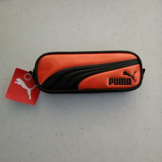 プーマ(PUMA)の新品◆未使用「【送料込み】クツワ プーマエナメルラインペンケース（オレンジ）」(ペンケース/筆箱)