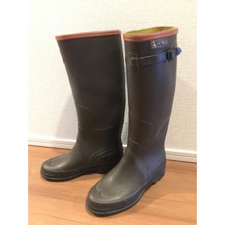 エーグル(AIGLE)の2/11まで値下げ！AIGLE ロングレインブーツ(レインブーツ/長靴)