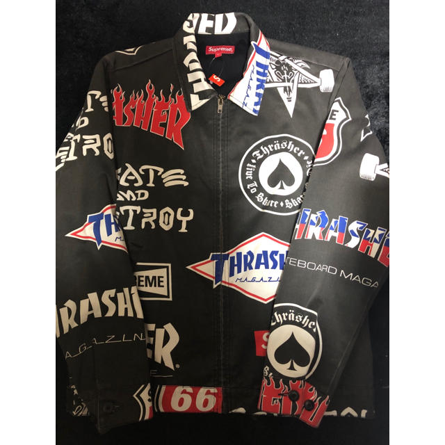 Supreme THRASHER WORK JACKET 2015ss