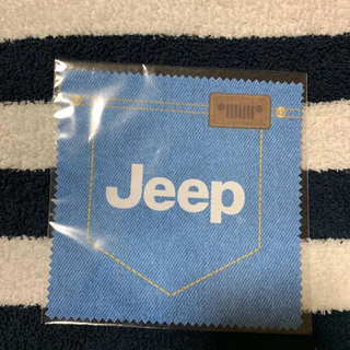 ジープ(Jeep)のJeep オリジナル眼鏡拭き ショップ袋(ノベルティグッズ)