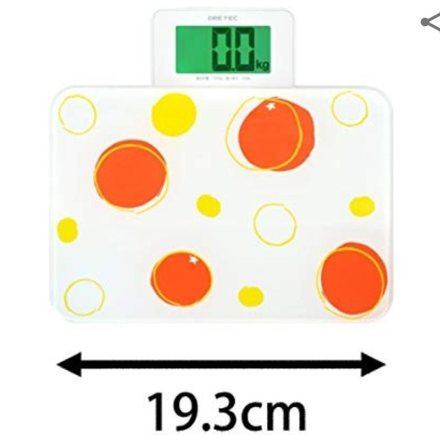 コンパクト 体重計 スマホ/家電/カメラの生活家電(体重計)の商品写真