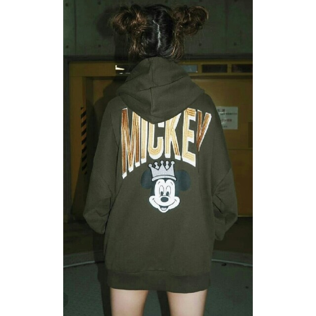 GYDA☆Back Graphic Mickey BIGパーカー