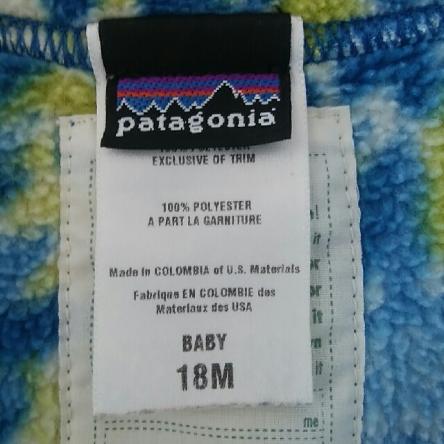 patagonia(パタゴニア)のパタゴニア　ベビーベスト キッズ/ベビー/マタニティのベビー服(~85cm)(ジャケット/コート)の商品写真