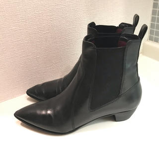 マークジェイコブス(MARC JACOBS)のMARCJACOBSショートブーツ 黒 39 25cm(ブーツ)