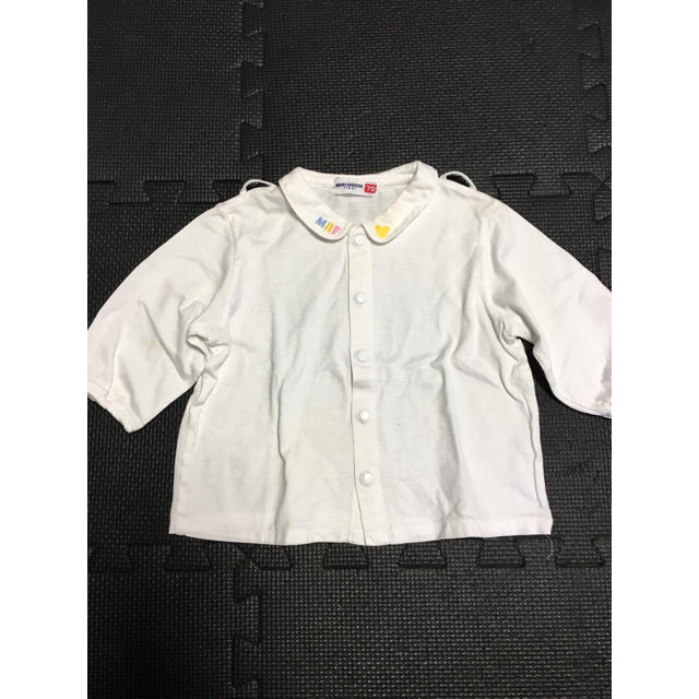 mikihouse(ミキハウス)のミニハウス シャツ キッズ/ベビー/マタニティのベビー服(~85cm)(その他)の商品写真