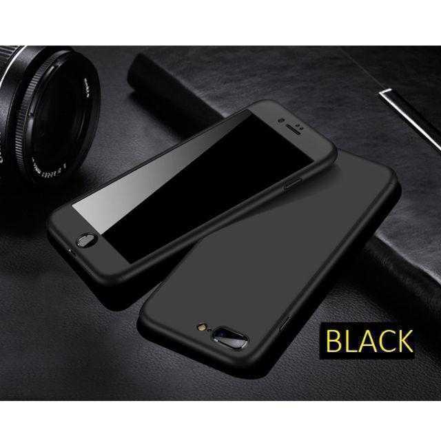 MC112 メタリックフルカバー iphone8 7　ガラスフィルム付き　黒 レディースのレッグウェア(タイツ/ストッキング)の商品写真