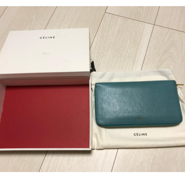 国内正規品 美品 celine 財布 セリーヌ 長財布ラウンド horizonte.ce