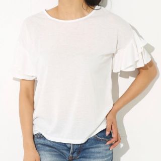 アズールバイマウジー(AZUL by moussy)のAZUL BY MOUSSY 袖フリル半袖PO(Tシャツ(半袖/袖なし))