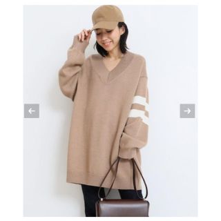 ドゥーズィエムクラス(DEUXIEME CLASSE)のDeuxieme Classe☆Oversized Vネックセーター(ニット/セーター)