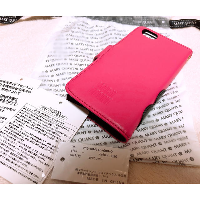 MARY QUANT(マリークワント)の新品★マリークワントiPhoneケース 6/6s スマホ/家電/カメラのスマホアクセサリー(iPhoneケース)の商品写真