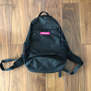 ミルクフェド(MILKFED.)のmilkfed SIDE LOGO BACKPACK リュック(リュック/バックパック)