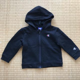 チャンピオン(Champion)のchampion チャンピオン パーカー トレーナー スウェット 黒 95(ジャケット/上着)