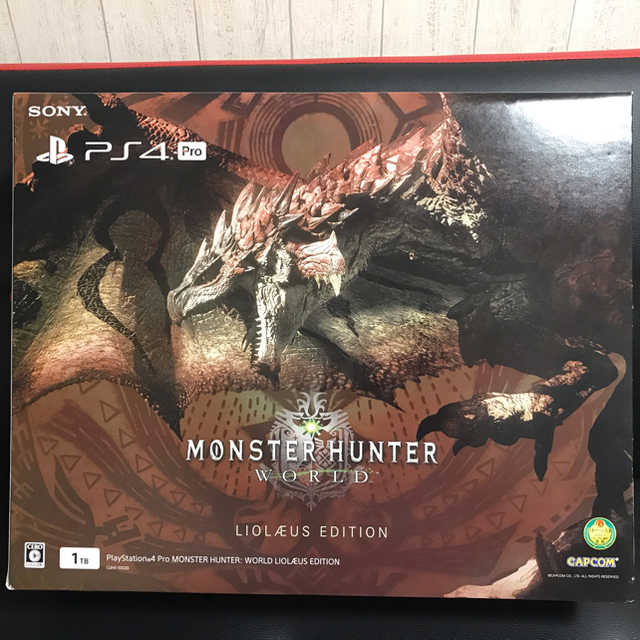 モンスターハンターワールド リオレウスエディション ps4 pro 本体