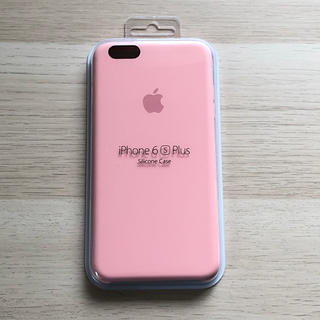 アップル(Apple)のApple純正 iPhone6 Plus用  シリコンケース ピンク(iPhoneケース)