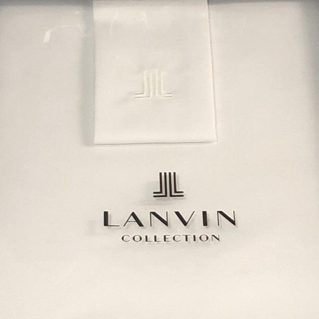 LANVIN COLLECTION - ランバンコレクション ランバン オーダーシャツ 仕立券付生地 差額不要 三越購入の通販 by THE