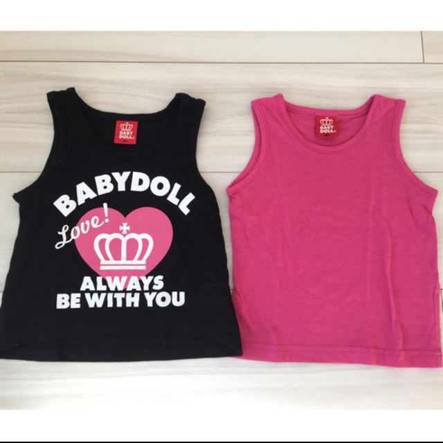 BABYDOLL(ベビードール)の【専用】BABYDOLL セット キッズ/ベビー/マタニティのキッズ服女の子用(90cm~)(Tシャツ/カットソー)の商品写真