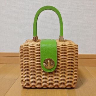 ケイトスペードニューヨーク(kate spade new york)のkate spade かごバッグ(ハンドバッグ)