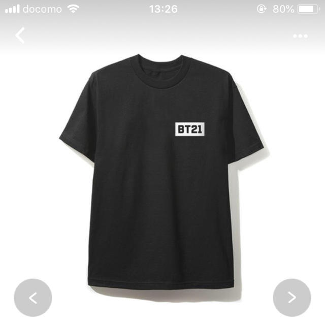 防弾少年団(BTS)(ボウダンショウネンダン)の26様専用 bt21 assc Blended Black teeなど メンズのトップス(Tシャツ/カットソー(半袖/袖なし))の商品写真