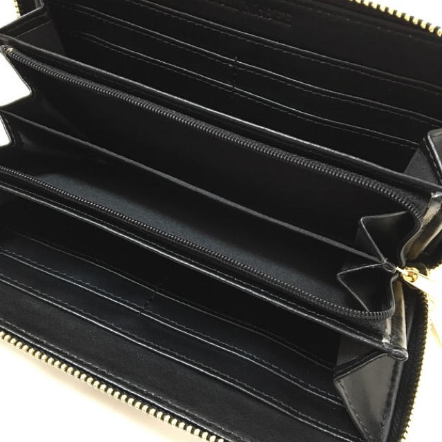 CECIL McBEE(セシルマクビー)の新品 セシルマクビー ラウンドファスナー 長財布 ブラック 黒 レディースのファッション小物(財布)の商品写真