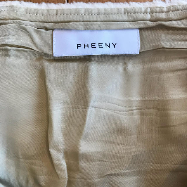 PHEENY(フィーニー)のpheeny poodle boa mini skirt レディースのスカート(ミニスカート)の商品写真