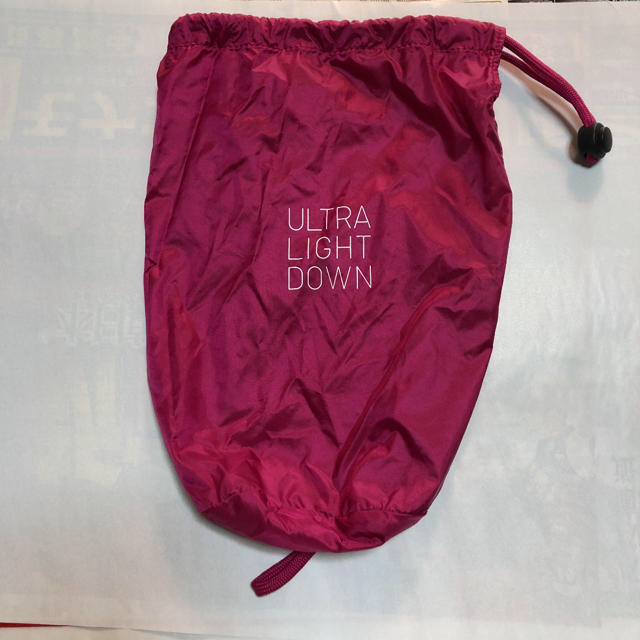 UNIQLO(ユニクロ)のウルトラライトダウン 収納袋 レディースのファッション小物(その他)の商品写真