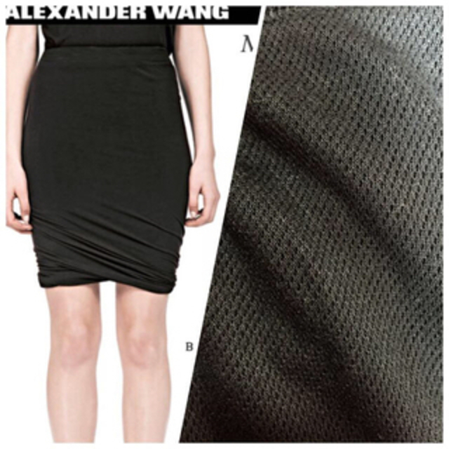 Alexander Wang(アレキサンダーワン)のツイストデザインスカート レディースのスカート(ミニスカート)の商品写真