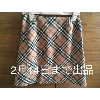 バーバリーブルーレーベル(BURBERRY BLUE LABEL)のバーバリー ミニスカート ノバチェック 初期のブルーレーベルです 美品(ミニスカート)