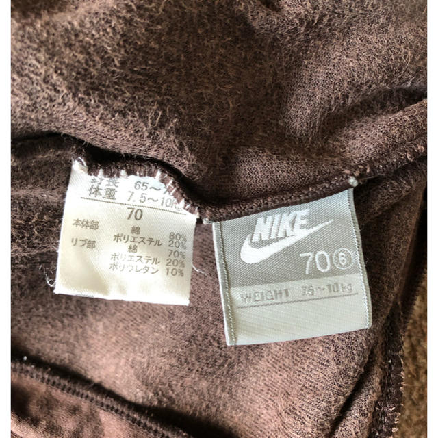 NIKE(ナイキ)のNIKE ナイキ ベビーロンパース 70 キッズ/ベビー/マタニティのベビー服(~85cm)(ロンパース)の商品写真
