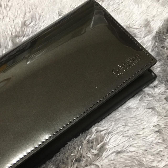 Calvin Klein(カルバンクライン)の☆約１万円引き☆ 新品 カルバンクライン プラチナム 財布 ブラック  メンズのファッション小物(長財布)の商品写真