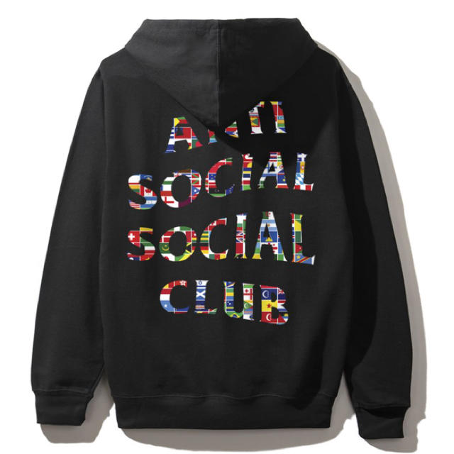 anti social social club パーカー フラッグ