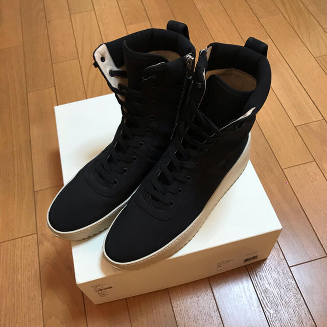 希少 美品 fear of god military sneaker 44