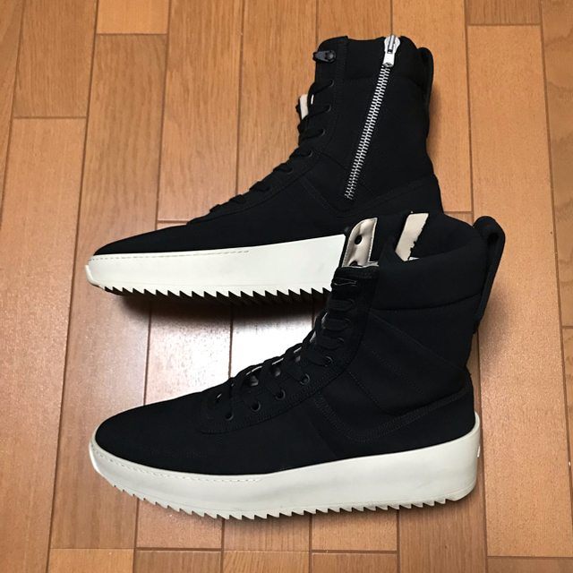 希少 美品 fear of god military sneaker 44