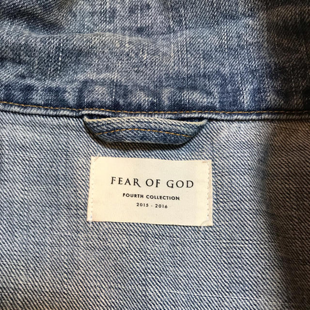 fear of god 4th denim jacket XL