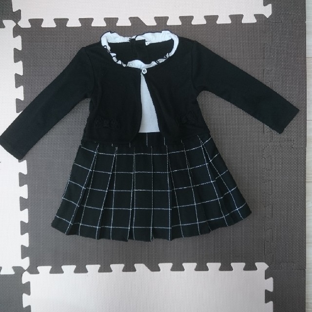 ＊ruru様専用＊フォーマルワンピース＊95 キッズ/ベビー/マタニティのキッズ服女の子用(90cm~)(ドレス/フォーマル)の商品写真