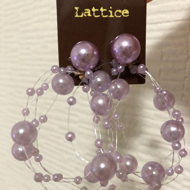 lattice   パールシャワーイヤリング☺︎ レディースのアクセサリー(イヤリング)の商品写真