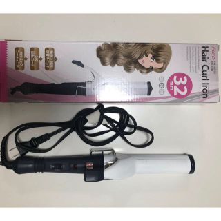 コテ 32mm 美品(ヘアアイロン)