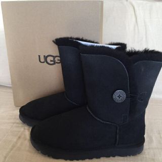 アグ(UGG)の☆mam☆さん用 UGG BAILY BUTTON II  ブラック ショート(ブーツ)