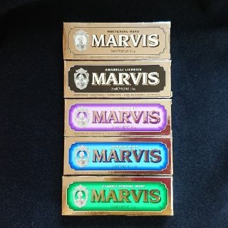 マービス(MARVIS)の歯磨き粉  マービス MARVIS   25ml × 5種(歯磨き粉)