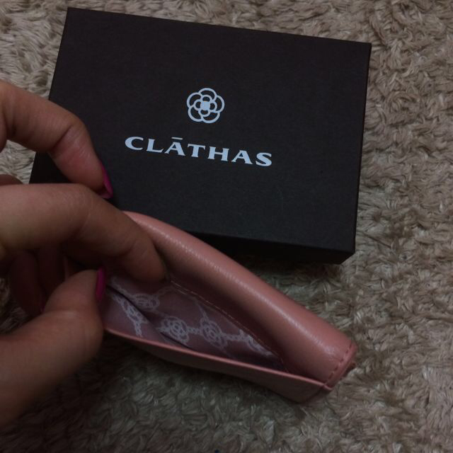 CLATHAS(クレイサス)のCLATHAS カードケース レディースのファッション小物(名刺入れ/定期入れ)の商品写真
