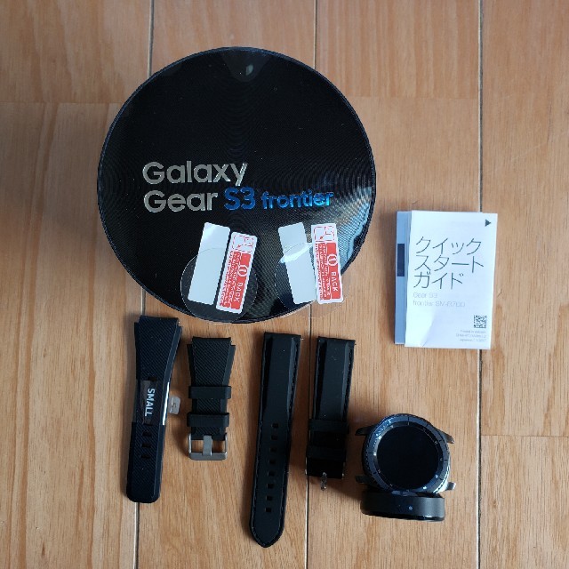 SAMSUNG(サムスン)のGalaxy GearS3frontier スマホ/家電/カメラのスマホ/家電/カメラ その他(その他)の商品写真