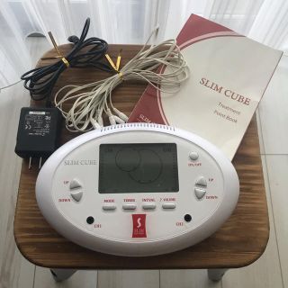 スリムビューティーハウス スリムキューブ 電子パッド×4セット EMS(エクササイズ用品)